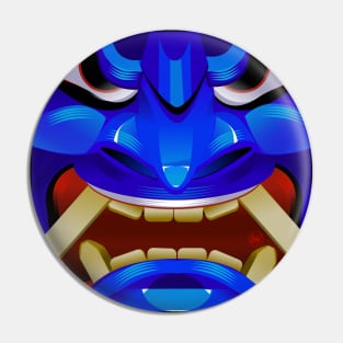 Namahage Blue Pin