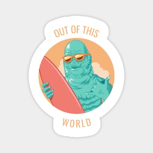 Out Of This World Awesome T-shirt Design Magnet