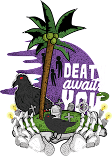 Death awaits YOU Magnet