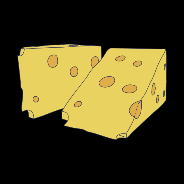 Cheese Wedge - Triangle Dairy Product - Cheesemaker by DeWinnes