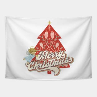 Vintage Angel christmas wish Tapestry