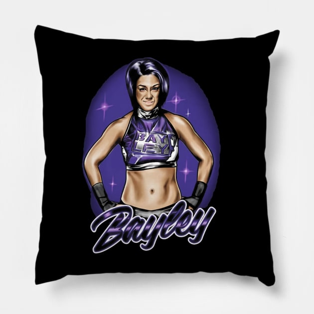 Bayley Airbrush Pillow by Holman