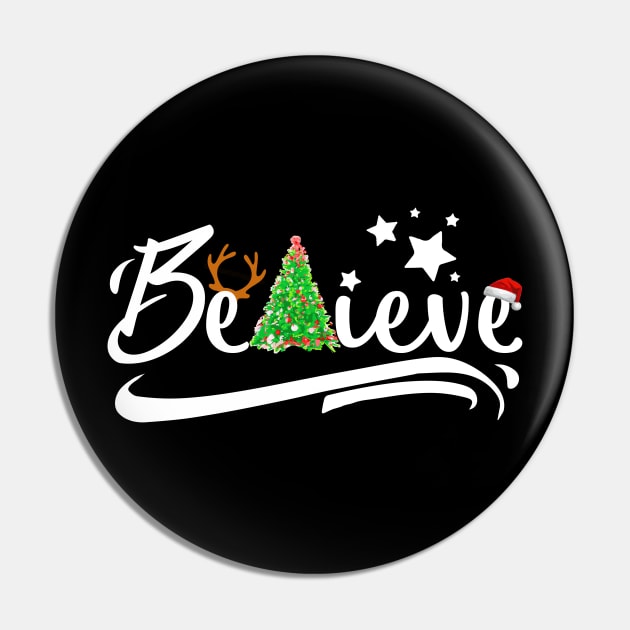 Believe in Christmas Pin by dnlribeiro88