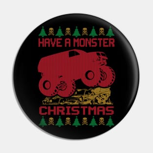 HAVE A MONSTER CHRISTMAS Pin