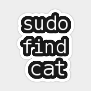 Sudo find cat Magnet