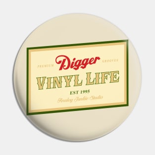 VINYL LIFE Pin