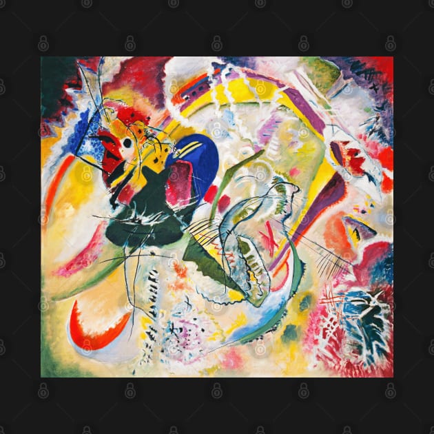 Vibrant Colorful Abstract Uplifting Aesthetic Joy Kandinsky by Brasilia Catholic