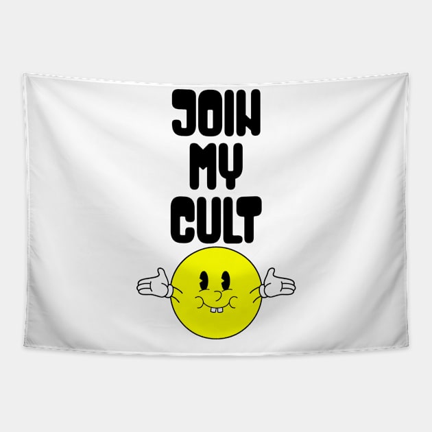 Join My Cult Tapestry by The Sherwood Forester