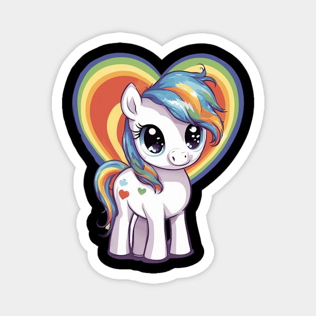 Love Pony Magnet by animegirlnft