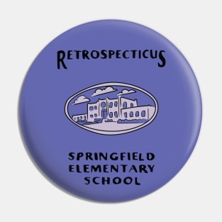 Retrospecticus Springfield Elementary Yearbook Pin