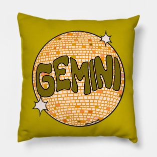 Gemini Disco ball Pillow