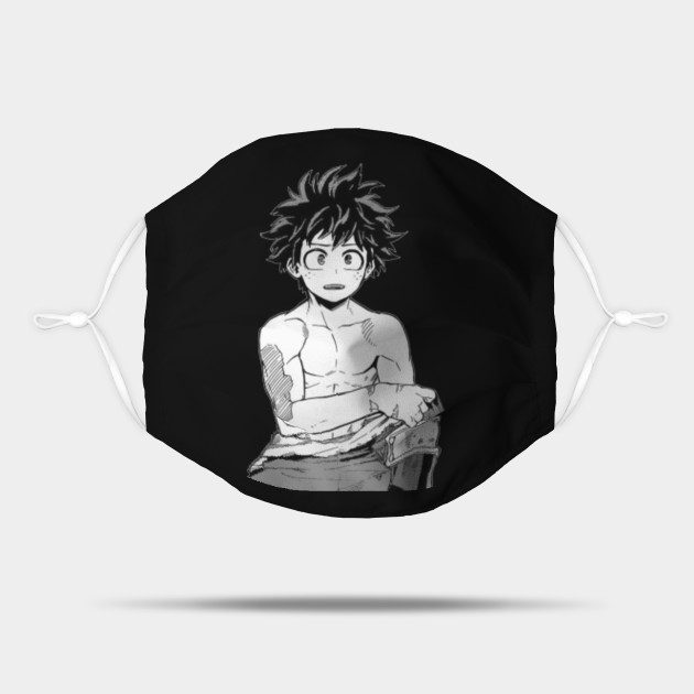 Shirtless Midoriya My Hero Academia Mask Teepublic