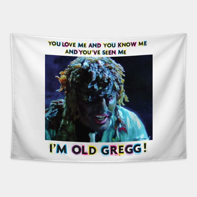 I'm old Gregg Tapestry by jensonpan