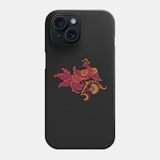 Phoenix bird pattern Phone Case