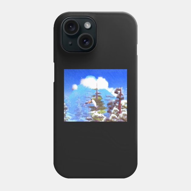 Hight mountain in a perfect world - 海特山在一个完美的世界 Phone Case by foxxya