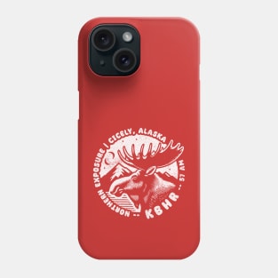 KBHR 57 AM // Northern Exposure Radio Station Phone Case