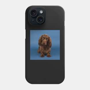 Sitting Sussex Spaniel Phone Case