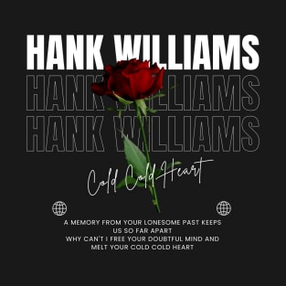 Hank Williams // Flower T-Shirt