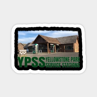 YPSS - Old Faithful Lower Station - Yellowstone Park Service Stations Magnet