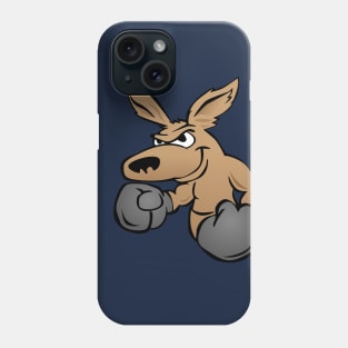 Boxing Kangaroo Cartoon Phone Case