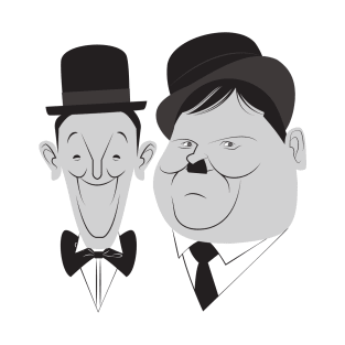 Laurel & Hardy - Comedy Masters T-Shirt