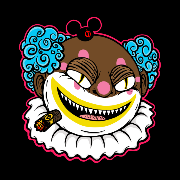 Rexyus the Clown by flynnryanart