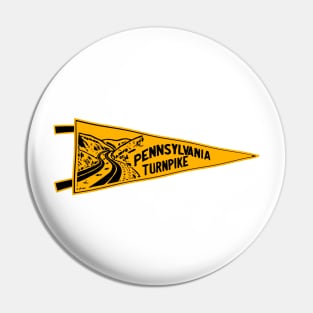 Pennsylvania Turnpike Pennant Pin