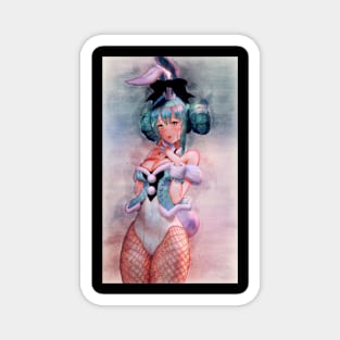 Hatsune Miku Anime Watercolor Magnet