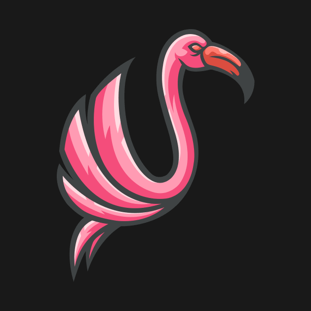 The Flamingo by giggleapin