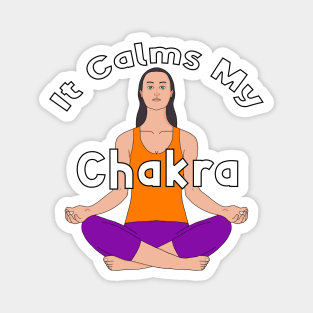 It calms my chakra Magnet