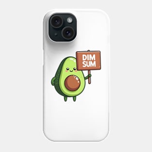 dim sum avocado Phone Case