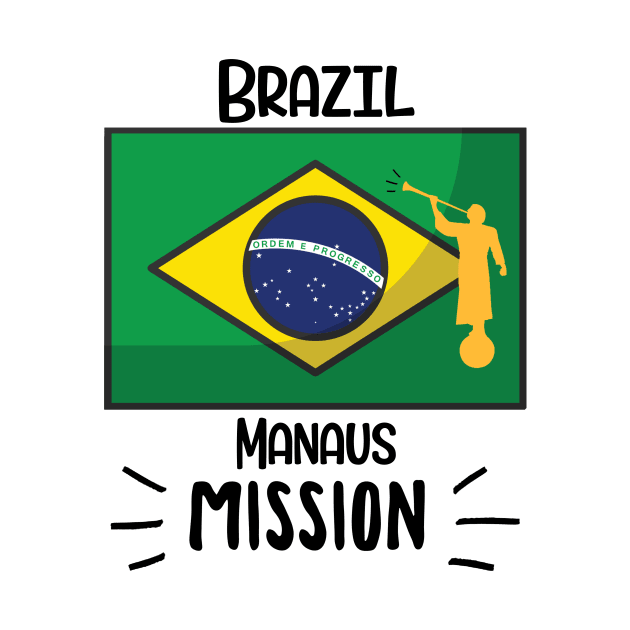 Brazil Manaus Mormon LDS Mission Missionary Gift Idea by TruckerJunk