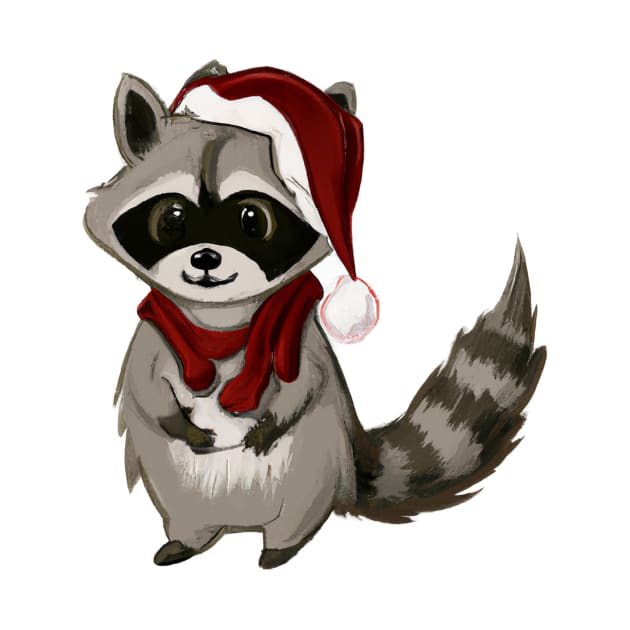 Cute Raccoon Drawing by Play Zoo