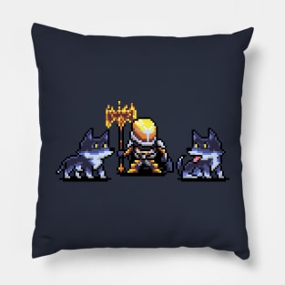 Saladin's Pack Pixel Art Pillow