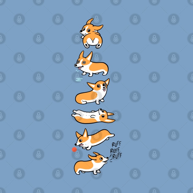 Cutie Corgis by LEvans