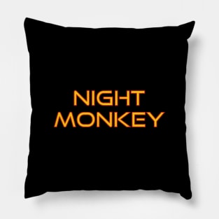 Night Monkey Pillow