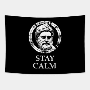 Stoicism: Stay Calm Tapestry