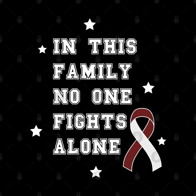 In This Family No One Fights Alone by oneduystore