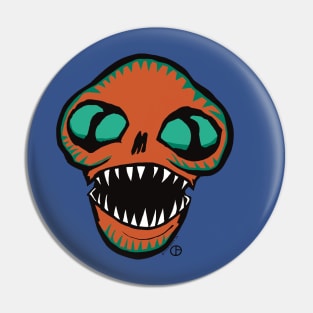 Yoot Alien Skull Pin