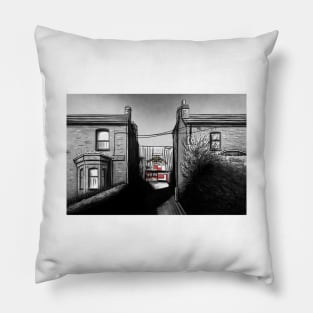 Dalymount Park Enterance - Bohemian FC League of Ireland Football Artwork Pillow