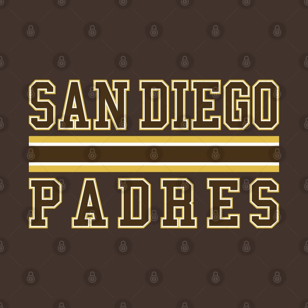 San Diego Padres Baseball by Cemploex_Art