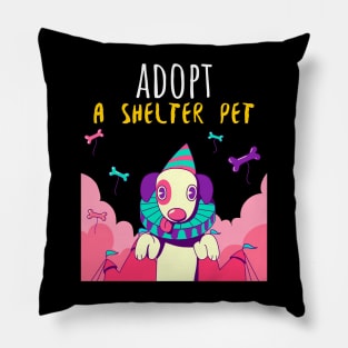 Adopt A Shelter Pet Pillow