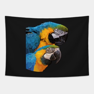 Blue-and-yellow Macaw Tapestry