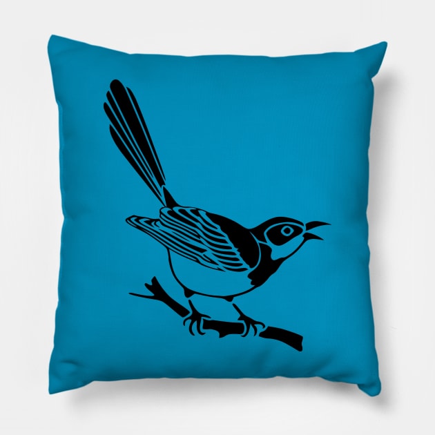 Mockingbird Pillow by KayBee Gift Shop