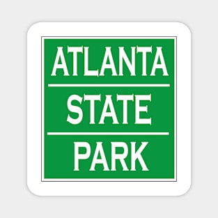 ATLANTA STATE PARK Magnet