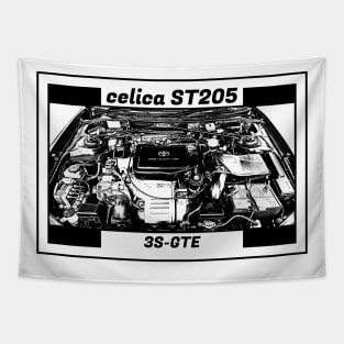 TOYOTA CELICA GT-FOUR ST205 ENGINE Tapestry