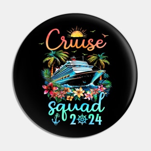 Cruise Squad 2024 Pin