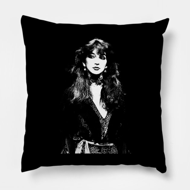 Kate Bush Pillow by Riso Art