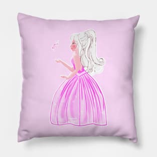 Butterfly girl Pillow