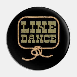 Line Dance Country Dancing Rope Western Pin